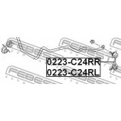 Тяга / стойка стабилизатора FEBEST 0223-C24RR