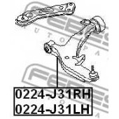 Рычаг независимой подвески колеса FEBEST 0224-J31RH