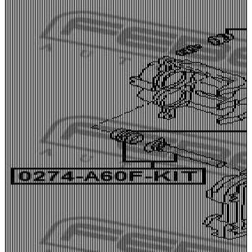 Направляющий болт корпуса скобы тормоза FEBEST 0274-A60F-KIT-2