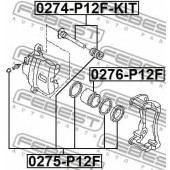 Поршень корпуса скобы тормоза FEBEST 0276-P12F