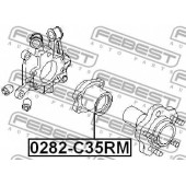 Ступица колеса FEBEST 0282-C35RM