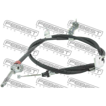 Трос ручного тормоза правый подходит для NISSAN QASHQAI J10E 2006.12-2013.12 [EL] <b>FEBEST 0299-T31PCRH</b>-1