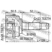 Шарнир приводного вала FEBEST 0310-061A50