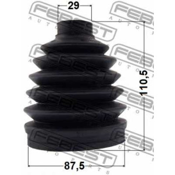 Пыльник приводного вала FEBEST 0317P-ODAT