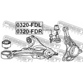 Несущий / направляющий шарнир FEBEST 0320-FDL