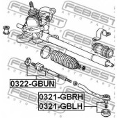 Осевой шарнир рулевой тяги FEBEST 0322-GBUN