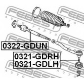 Осевой шарнир рулевой тяги FEBEST 0322-GDUN