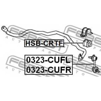 Снято тяга стабилизатора <b>FEBEST 0323-CUFR</b>