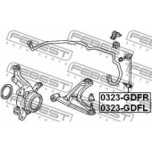 Тяга / стойка стабилизатора FEBEST 0323-GDFL