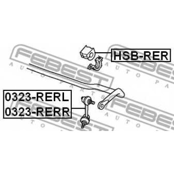 Тяга / стойка стабилизатора FEBEST 0323-RERL-1