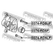 Поршень корпуса скобы тормоза FEBEST 0376-RD5F