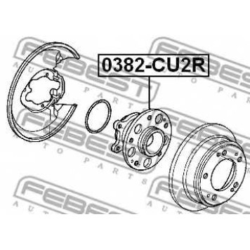 Ступица колеса FEBEST 0382-CU2R-1