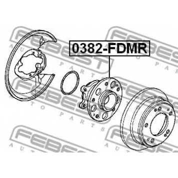 Ступица колеса FEBEST 0382-FDMR-1