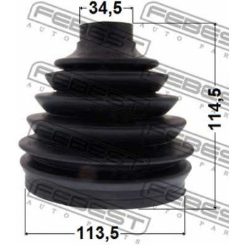 Пыльник приводного вала FEBEST 0415P-V97WR