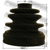 Пыльник приводного вала FEBEST 0415-V75RR