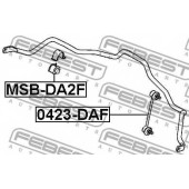 Тяга / стойка стабилизатора FEBEST 0423-DAF