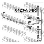 Тяга / стойка стабилизатора FEBEST 0423-N84R