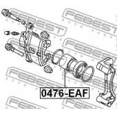 Поршень корпуса скобы тормоза FEBEST 0476-EAF