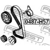 Натяжной ролик ременя ГРМ FEBEST 0487-H57