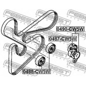 Натяжитель ремня FEBEST 0490-CW5W