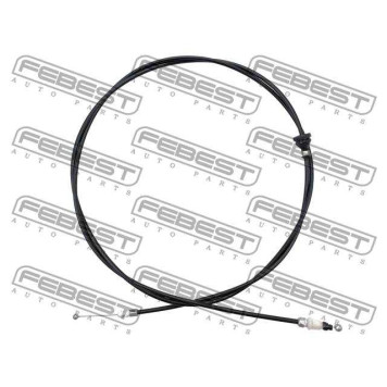 Тросик привода открывания замка капота <b>FEBEST 0499-HCCY5A</b>