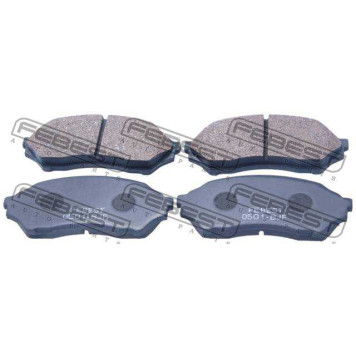 Колодки тормозные дисковые передний <b>FEBEST 0501-BJF</b>-1