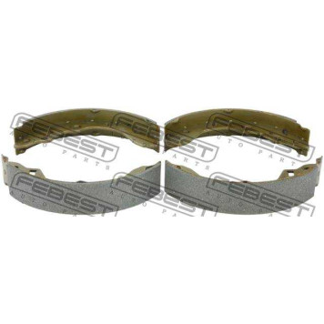 Колодки барабанные MAZDA 323 BJ 1998-2004 <b>FEBEST 0502-BJR</b>-1