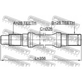 Приводной вал FEBEST 0512-BT50LH