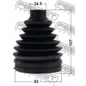 Пыльник приводного вала FEBEST 0517P-BK