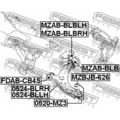 Рычаг независимой подвески колеса FEBEST 0524-BLLH