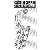 Поворотный кулак, подвеска колеса FEBEST 0528-GGFLH
