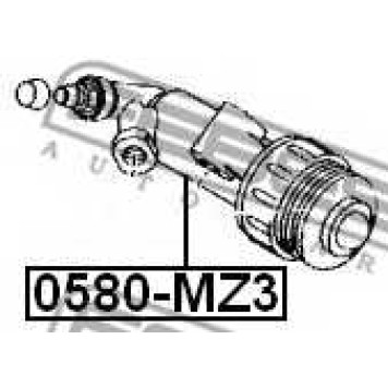 Рабочий цилиндр сцепления FEBEST 0580-MZ3