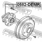 Ступица колеса FEBEST 0582-DEMR