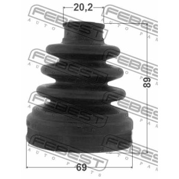 Пыльник приводного вала FEBEST 0715-RS413-1