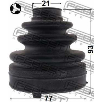 Пыльник приводного вала FEBEST 0815-FORMTT-1