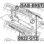 Осевой шарнир рулевой тяги FEBEST 0822-G12