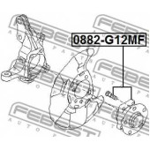 Ступица колеса FEBEST 0882-G12MF