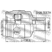 Шарнир приводного вала FEBEST 1011-EVMTRH