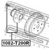 Ступица колеса FEBEST 1082-T200R