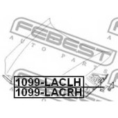 Монтажный комплект, капот двигателя FEBEST 1099-LACLH