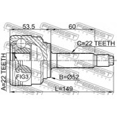 Шарнир приводного вала FEBEST 1110-007