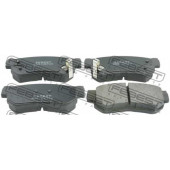 Колодки тормозные дисковые задний для HYUNDAI ELANTRA, GETZ, GRANDEUR, SONATA, TRAJET, TUCSON, XG / KIA MAGENTIS, OPIRUS, SPORTAGE <b>FEBEST 1201-GETZR</b>