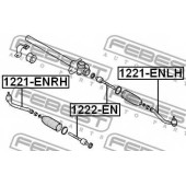 Наконечник поперечной рулевой тяги FEBEST 1221-ENLH