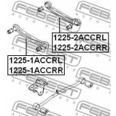 Рычаг независимой подвески колеса FEBEST 1225-1ACCRL