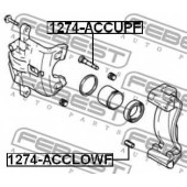 Направляющий болт корпуса скобы тормоза FEBEST 1274-ACCLOWF