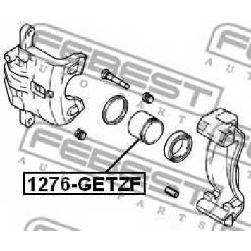 Поршень корпуса скобы тормоза FEBEST 1276-GETZF-1