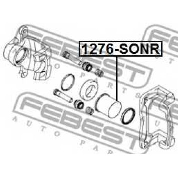 Поршень корпуса скобы тормоза FEBEST 1276-SONR