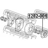 Ступица колеса FEBEST 1282-001