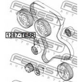 Натяжной ролик ременя ГРМ FEBEST 1287-TERR