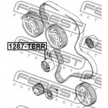 Натяжной ролик ременя ГРМ FEBEST 1287-TERR